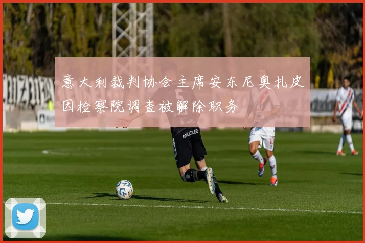 意大利裁判协会主席安东尼奥扎皮因检察院调查被解除职务